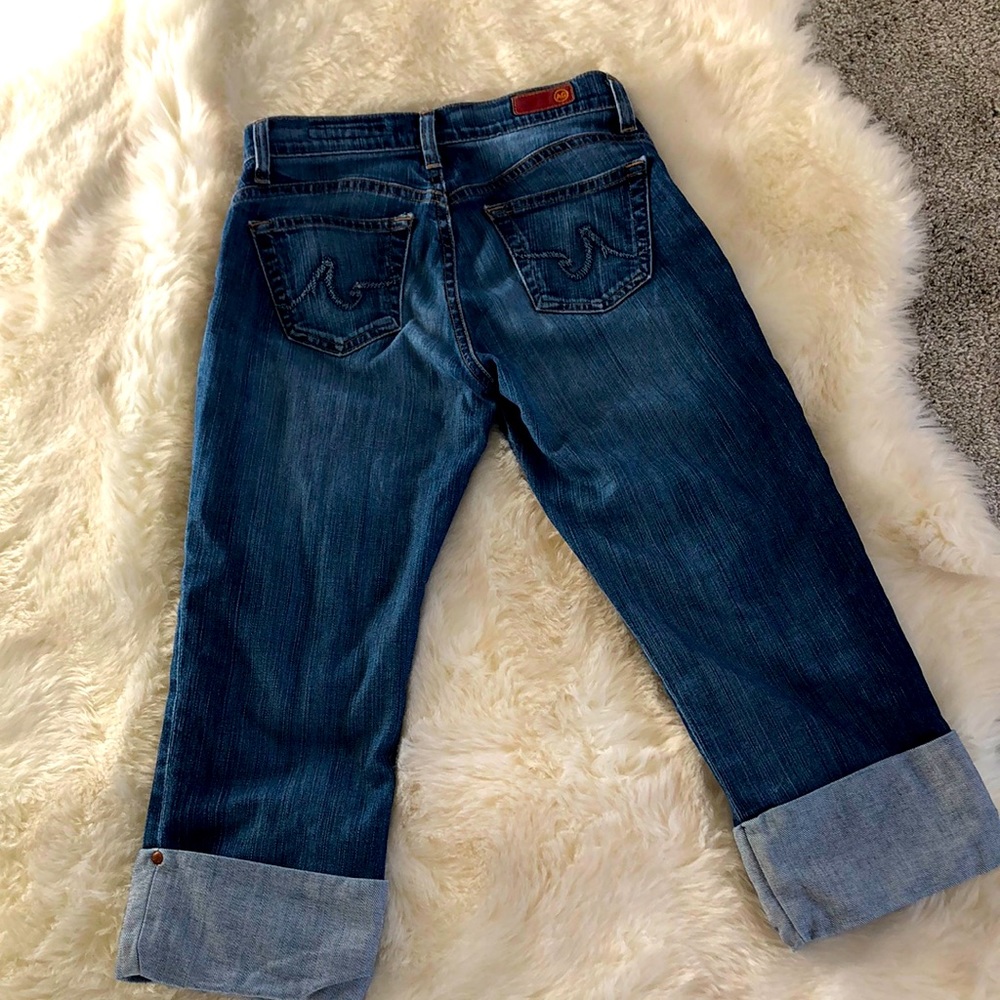 Adriano Goldschmied AG “The Shorty” Size 27 Reg Women’s Cropped Denim